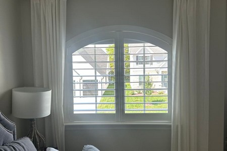 Custom-Crafted Arch Top Shutters on Tower Park Dr in St. Charles, MO