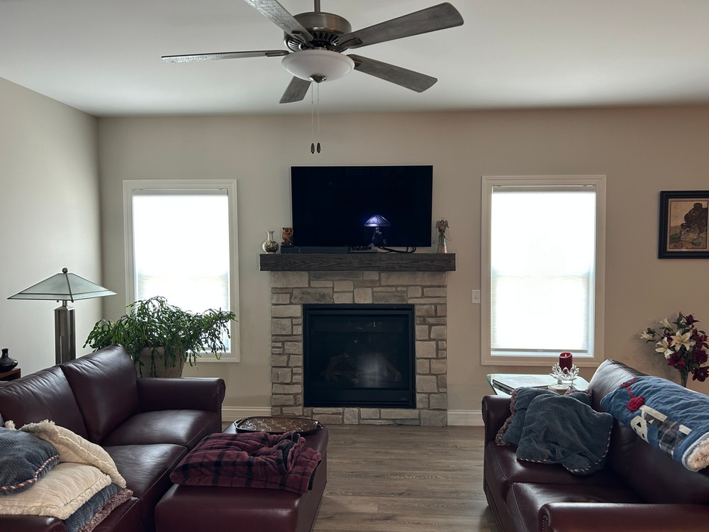 Flawless Cordless Roller Shades with Cassettes on Koch Cattle Dr in Washington, MO