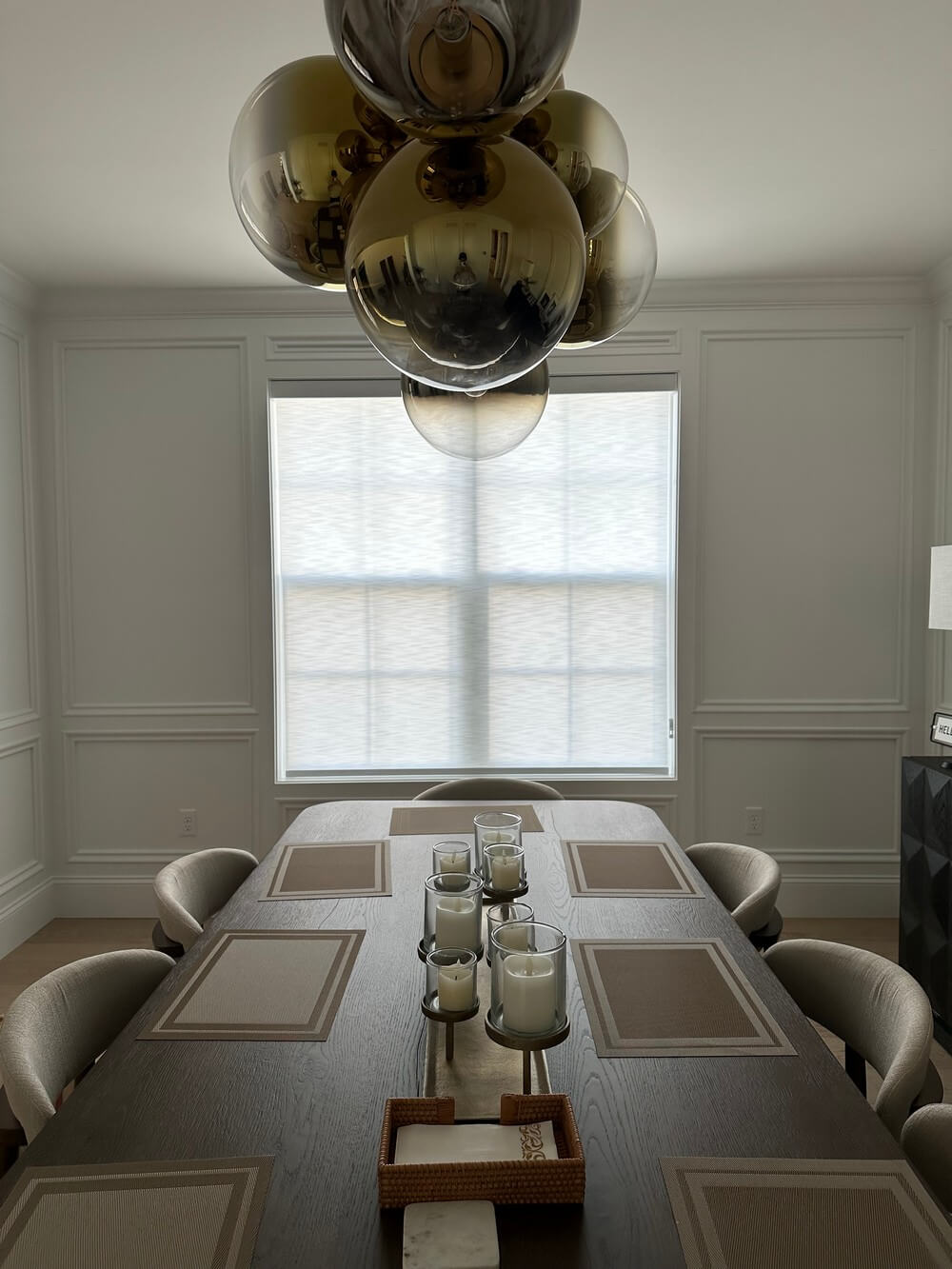 High-End Two Roller Shades, Seven Motorized Cell Shades, and Five Motorized Roman Shades on Old Bonhomme Rd in Olivette, MO