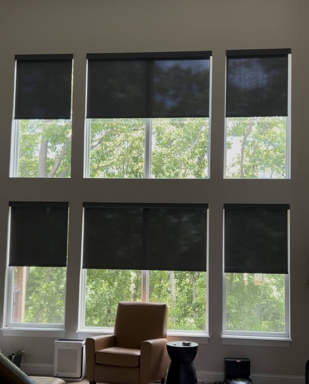 Innovative Motorized Solar Shades Controlled by TaHoma Switch on Sierra View Pl in Imperial, MO