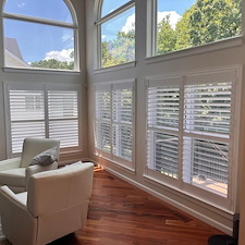 Low-Maintenance Wide Panel Composite Plantation Shutters on Caddyshack Cir in St. Louis, MO 1
