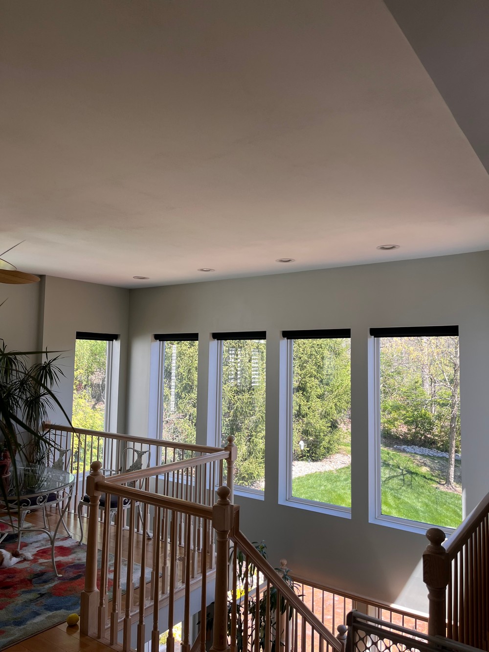 Smart Motorized Solar Shades on Atrium Windows for Hawkins Meadow Dr in Fenton, MO