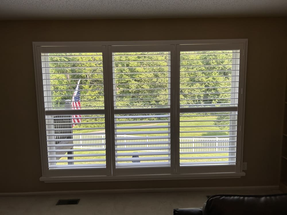 Stunning Plantation Shutters with Sill Caps on Shady Path Dr in St. Peters, MO
