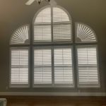 Arch Top Plantation Shutters on Summit Estates Dr in St. Paul, MO