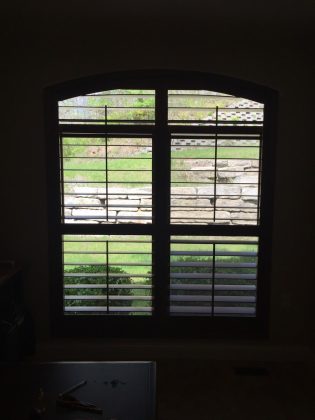 Arch Top Shutters on Griffith Ln in Chesterfield, MO